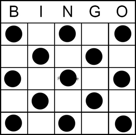 Bingo Game Patterns 2
