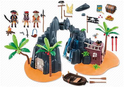 Playmobil Set Pirates Treasure Island Klickypedia