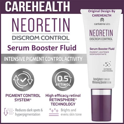 Neoretin Discrom Control Serum Booster Fluid Beauty Personal Care