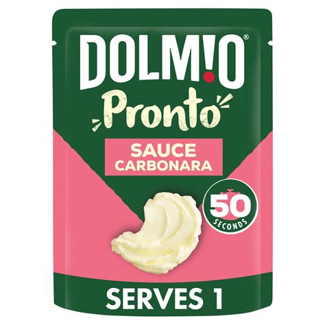 Dolmio Pronto Sauce Carbonara G Pasta Sauces Iceland Foods