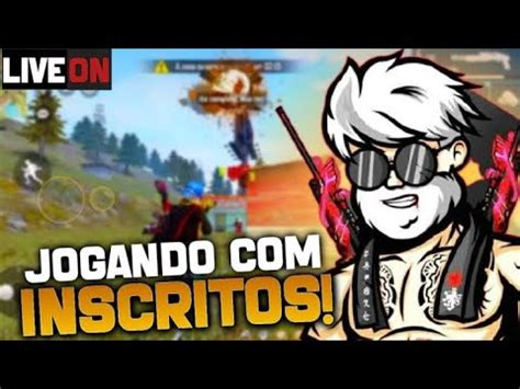 FREE FIRE AO VIVO PEGANDO MESTRE CS HOJE BIGZERA ON JOGANDO