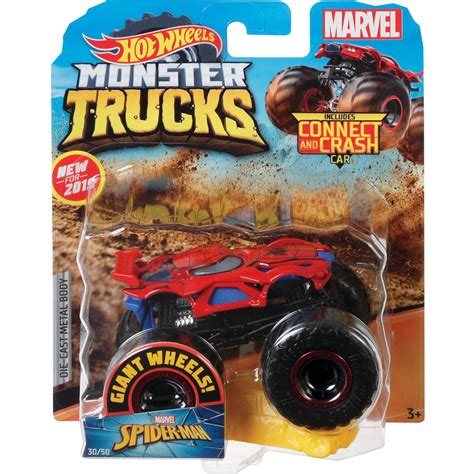 Hot Wheels Monster Trucks Toy Assorted Each Woolworths