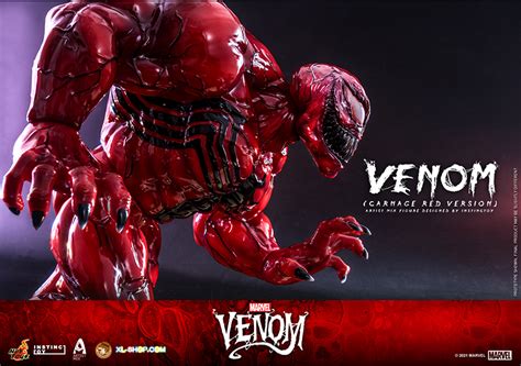 Hot Toys Amc Venom Comic Venom Carnage Red Version Artist Mix Figure Designed By