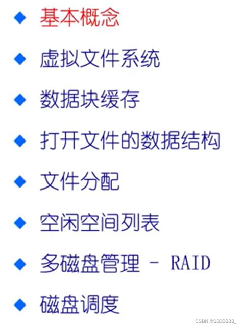 12 1文件系统：总体介绍 Csdn博客