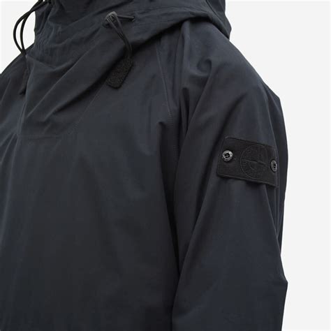 Stone Island Men S Ghost Ventile Anorak In Black Stone Island