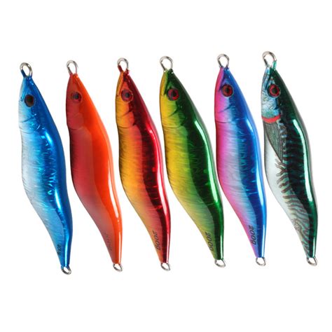 3D Printing High Hardness Metal Jigs 80g 100g Fast Sinking Jigs Lure