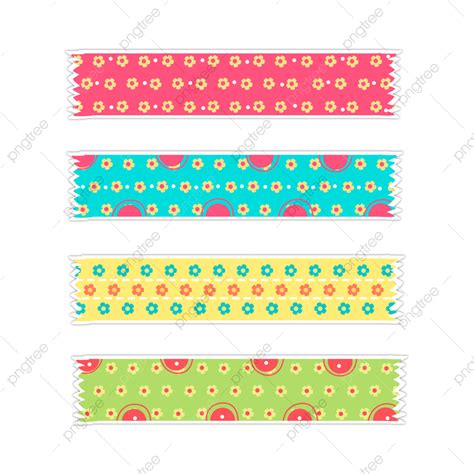 Washi Tapes Png Image Washi Tape Flower Set Washi Tape Tape Tape