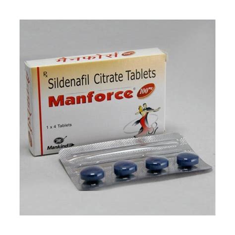 BANGLADESH MEDICINE CENTER Manforce 100 Mg Sex Enhancement Tablets