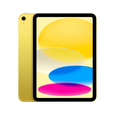 Apple Newest 10.9-inch iPad Wi-Fi + Cellular 256GB - Yellow (10th Gen) - Walmart.com