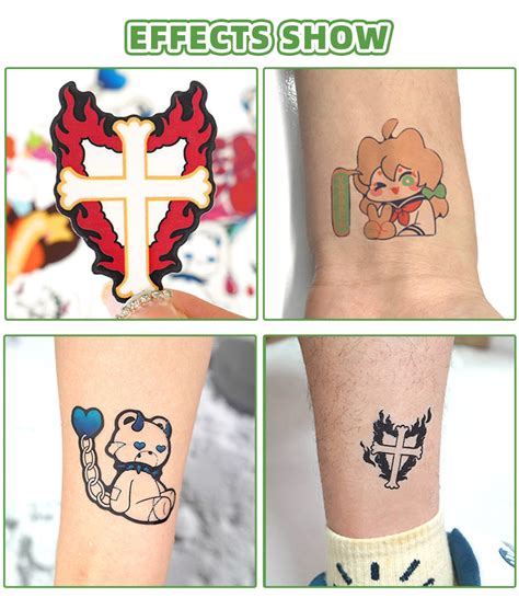 Custom Temporary Tattoo Stickers – VOGRACE