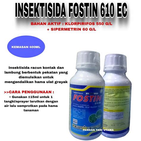 Insektisida Fostin Ec Lazada Indonesia