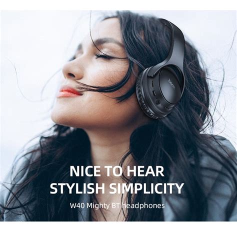 Hoco W Auricular Mighty Bluetooth Negro