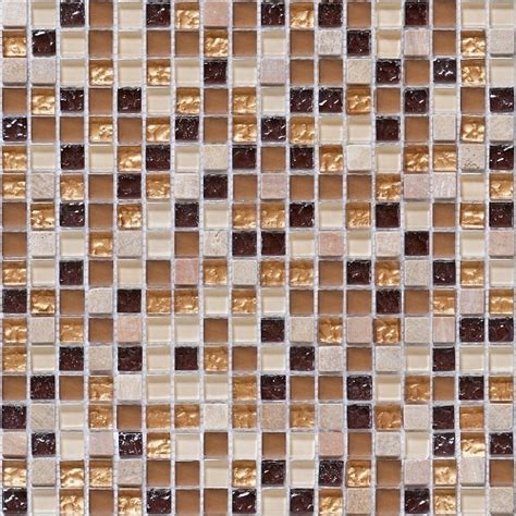 Marble Brown Glass Mosaic Tiles Thickness Mm At Rs Square