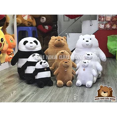 chung toi don gian la gau  bare bear shopee viet nam