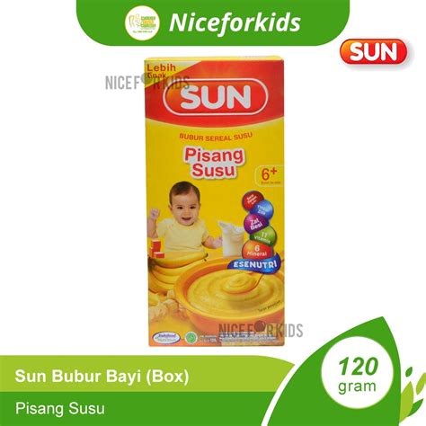 Jual Sun Bubur Bayi Gr Kemasan Box Aneka Rasa Sun Bubur Mpasi