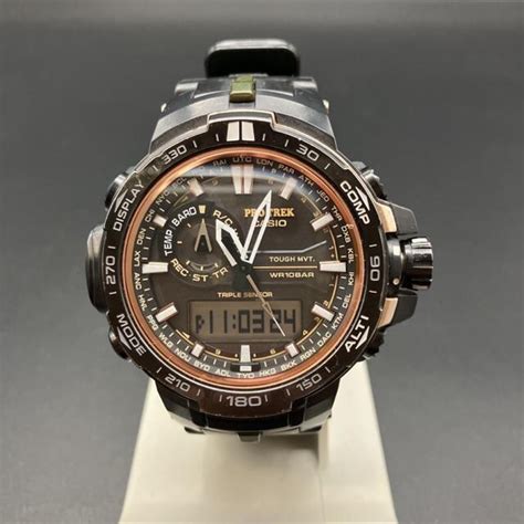即決 CASIO カシオ PRO TREK タフソーラー 腕時計 PRW-S6000Y | カシオ/CASIO | 新品・中古のオークション モバオク