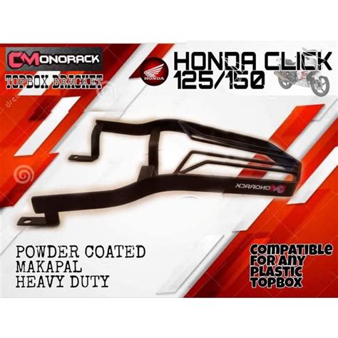 Honda Click Monorack Topbox Bracket Shopee Philippines