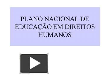 Ppt Plano Nacional De Educa Powerpoint Presentation Free To