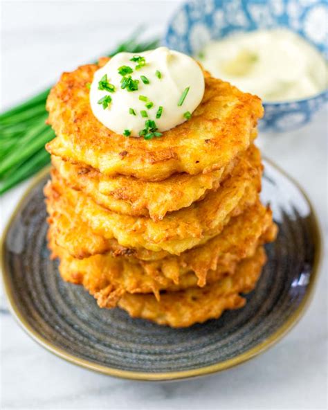 Potato Cakes Contentedness Cooking