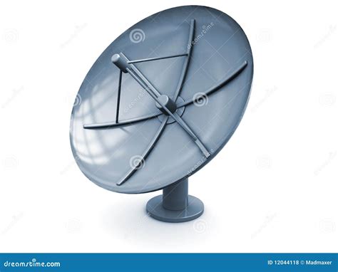 Satellite Antenna Stock Illustration Illustration Of Metal