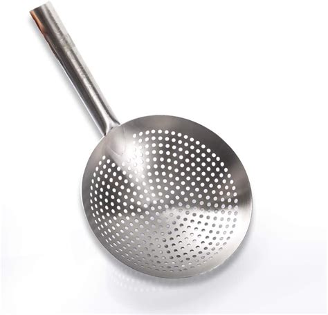 Amazon Super Leader Round Stainless Steel Skimmerskimming Spoon