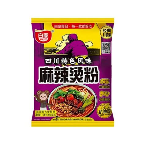 BAIJIA Hot Spicy Flavour Instant Vermicelli 105g OKASHI