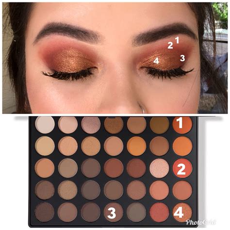 37 Tips Morphe 350 Palette Looks Step By Step Tutorial Eilishkaelan