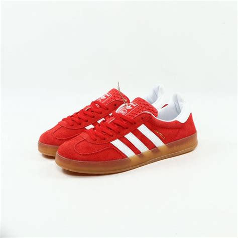 Jual Adidas Gazelle Indoor Bold Orange White Gum Shopee Indonesia