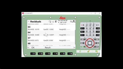 Leica Captivate Horizontal Project One Step Transformation Using