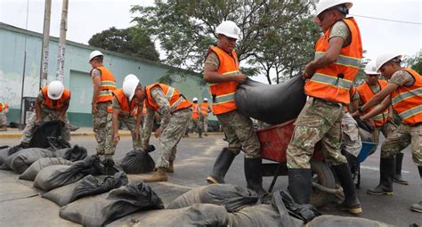 La Libertad Trujillo Colocar N Mil Sacos Con Arena Para Evitar