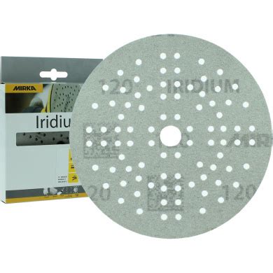 MIRKA Iridium Sanding Discs 150mm - 10 pieces - CROP
