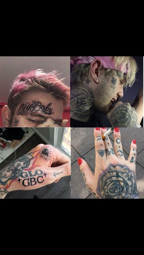 Pin De Sxrcarmona Em Lil Peep Tatuagens Aleat Rias Tatoo Tatuagens