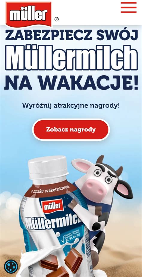 Konkurs Zabezpiecz swój Müllermilch na wakacje Żabka e Konkursy info