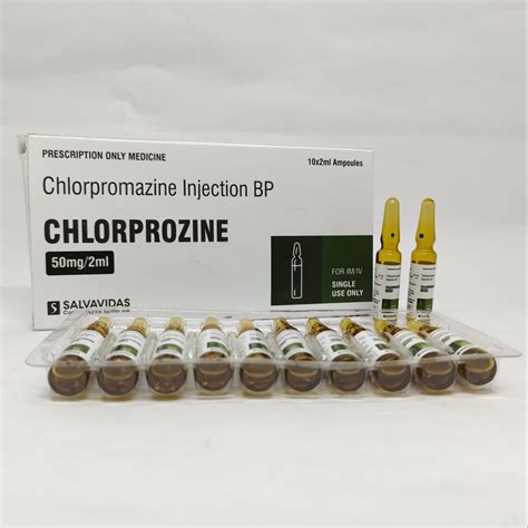 Chlorpromazine Injection Bp Mg Chlorprozine Injection At