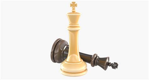 King - chess piece 3D model - TurboSquid 1240932