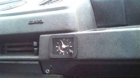 Часы в торпеду. — Lada Ока 11113, 0,8 л, 2001 года | стайлинг | DRIVE2