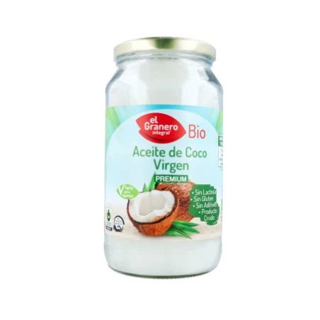 Aceite De Coco Virgen Bio El Granero Integral L Vegaffinity