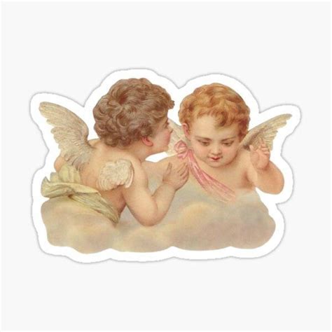 Ángeles Girl stickers Aesthetic stickers Cloud stickers