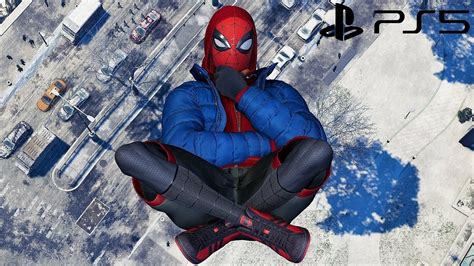 Marvels Spider Man Miles Morales Sportswear Suit Free Roam Ps5