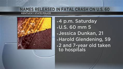 Names Released In Fatal Crash On U S 60 YouTube