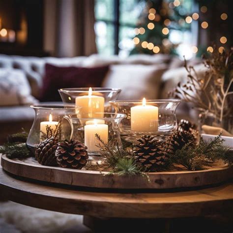 Festive Touches For Your Coffee Table Christmas Decorating Magic