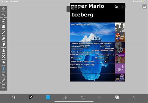 I Need More Suggestions For Da Paper Mario Iceberg By Cupavio On Deviantart