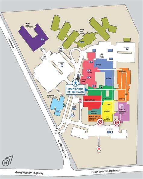 Lithgow Hospital map, parking and public transport | NSW Government