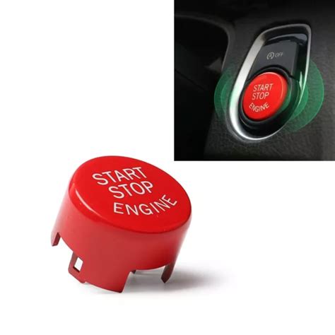 MOTEUR BOUTON INTERRUPTEUR Housse Pièces Poussoir Rouge Rechange 1Pcs