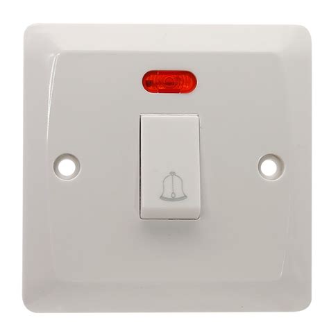 10a 1 Gang Door Bell Switch Electrical Wall Switch Bell Push Light Switch Smart Switch Switch