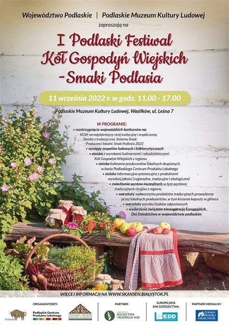 I FESTIWAL KÓŁ GOSPODYŃ WIEJSKICH SMAKI PODLASIA Podlaski Senior