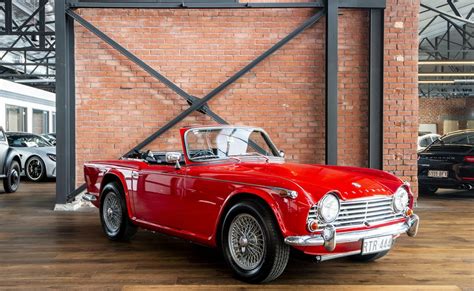 1966 Triumph TR4A IRS Richmonds Classic And Prestige Cars Storage