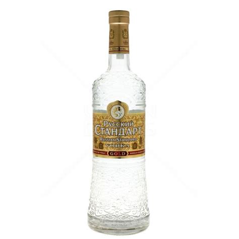Russian Standard Gold Vodka 1L (40% Vol.) - Russian Standard - Vodka ...