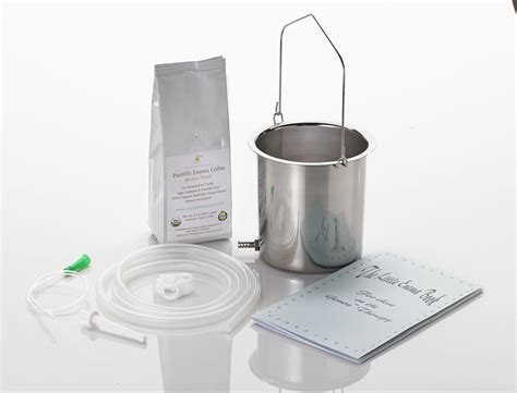 Amazon Purelife Coffee Enema Kit 1 5 QT Stainless Steel Enema