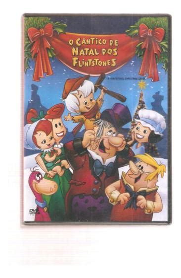 Dvd O Cantico De Natal Dos Flintstones Warner Livro De Beb